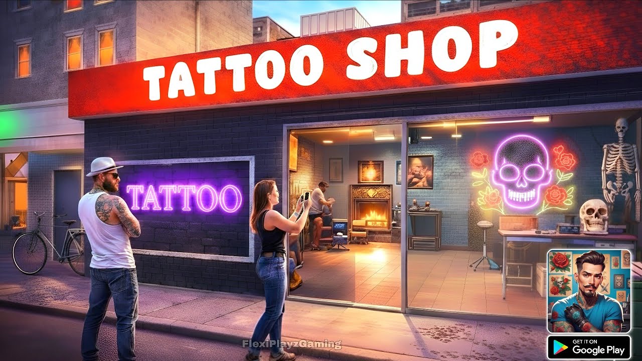 Tattoo Life Simulator Game (Early Access) Android Gameplay 