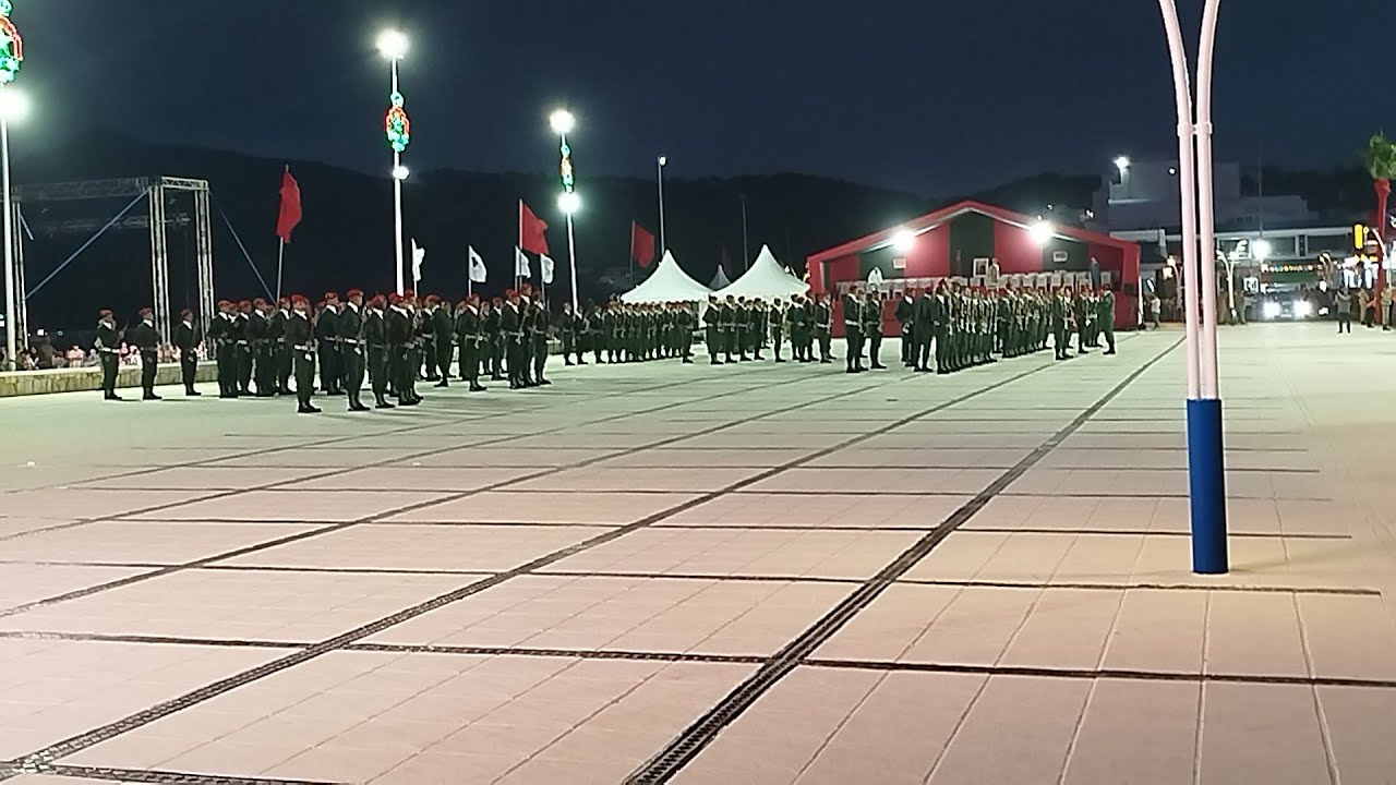 استعراض عيد العرش المجيد  بمدينة المضيق  لسنة 2025