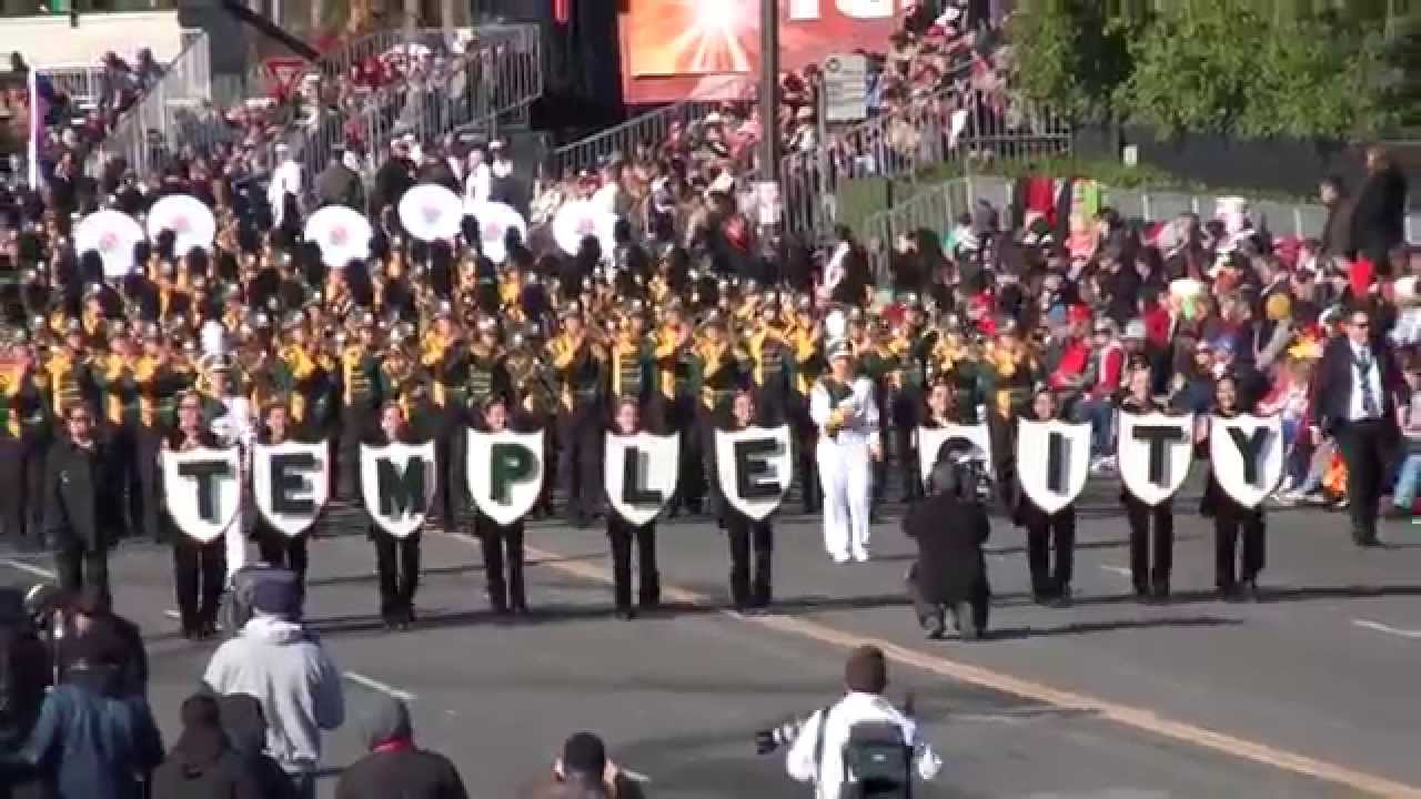 Temple City HS Marching Band - 2015 Pasadena Rose Parade