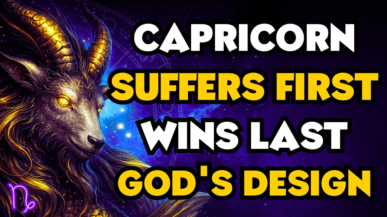 Why Capricorns Suffer First But Win Last (Divine Design)