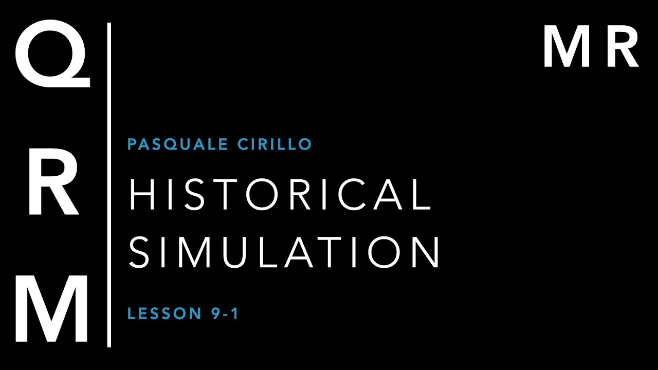 QRM 9-1: Market risk and historical simulation