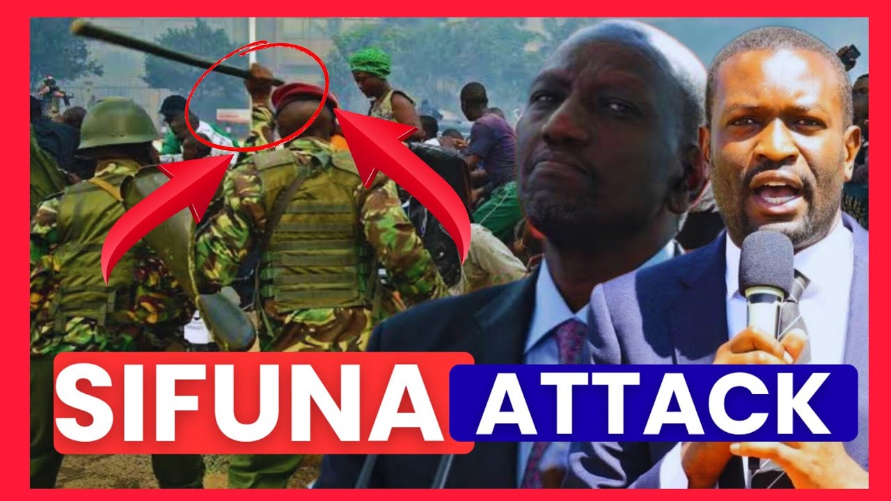 SIFUNA ESCAPES! Meru BISHOP Blocks POLICE as RUTO Men STORM Church to ARREST Sifuna Over ODM Chaos!