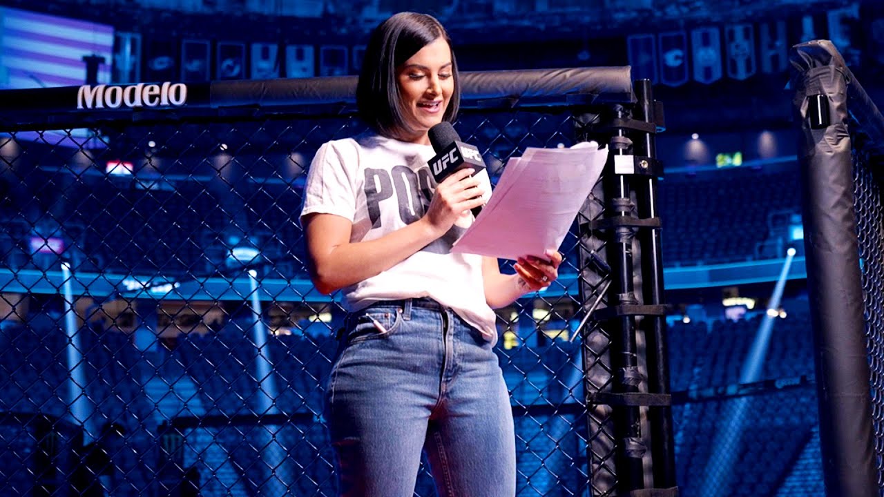 Behind The Scenes With Megan Olivi | International Fight Week 2022
