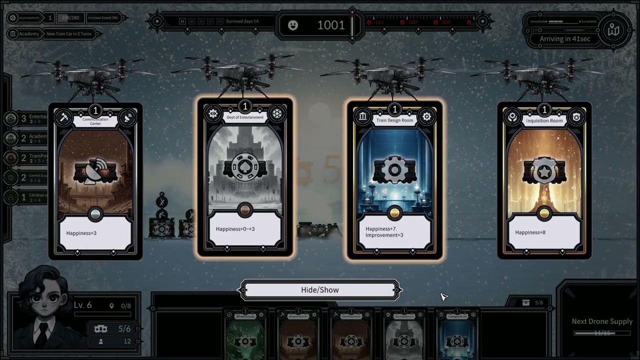 Frostrain - Ms.Joe - Big mistake sell a wrong wagon - Tough WIN 0 Happiness /GAMEPLAY/