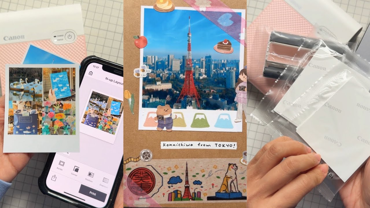 The BEST Photo Printer for journaling (Canon Selphy Square QX10) ⭐️