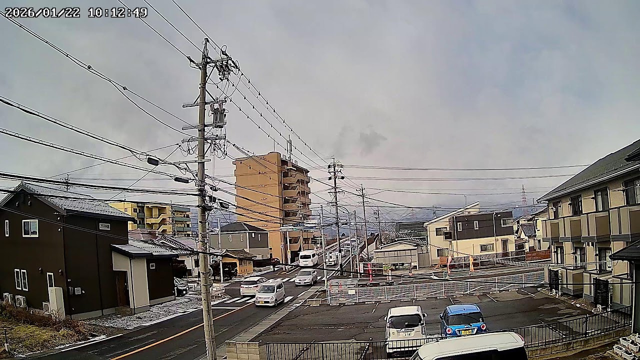 長野県塩尻市道南熊井郷原線沿いライブカメラ Nagano Shiojiri City Minamikumaigohara Line Live camera.world.cam