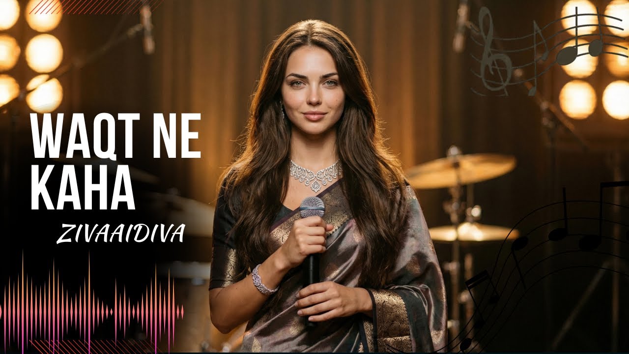 Waqt Ne Kaha (Official Audio) – Ziva AI Diva #WaqtNeKaha #HindiLoveSong #SadSongs #RomanticSongs #80