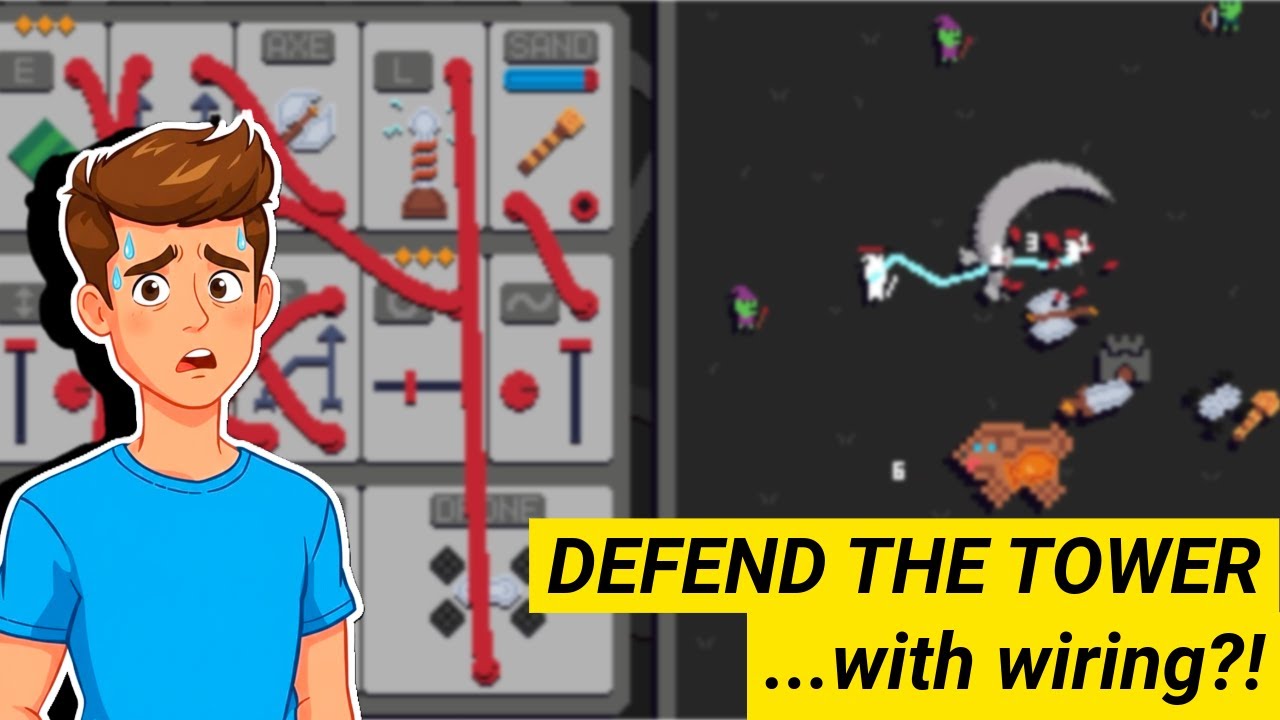 I Tried Defending With ONLY Wires...and It Worked?