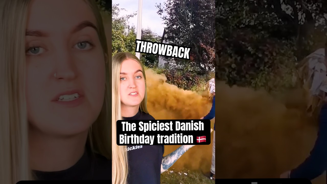 The Spiciest Danish Birthday Tradition 🇩🇰