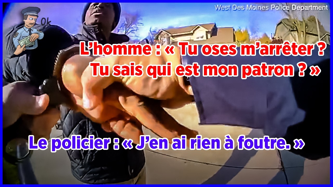 Police am&eacute;ricaine | La police am&eacute;ricaine a arr&ecirc;t&eacute; un homme noir qui faisait du d&eacute;marchage politique