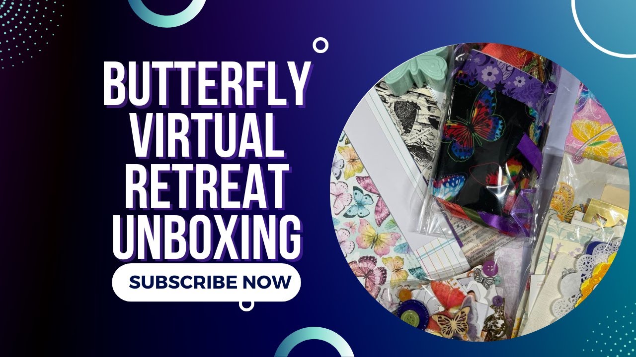 Unboxing Junk Gypsy Sisters Butteryfly Class | Junk Journal Virtual Kit || Come See! 😱