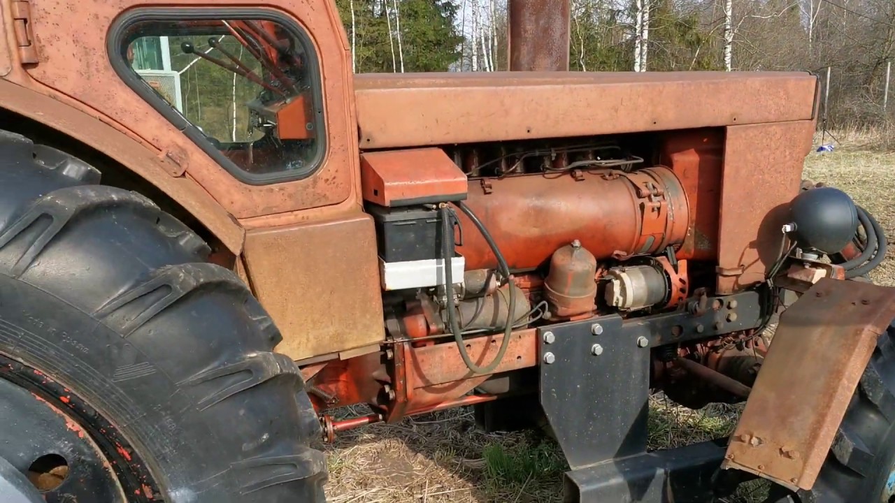 Трактор Т-40 АМ. Лесной трудяга.В гостях у Алексея.СССР/Т-40.Обзор.