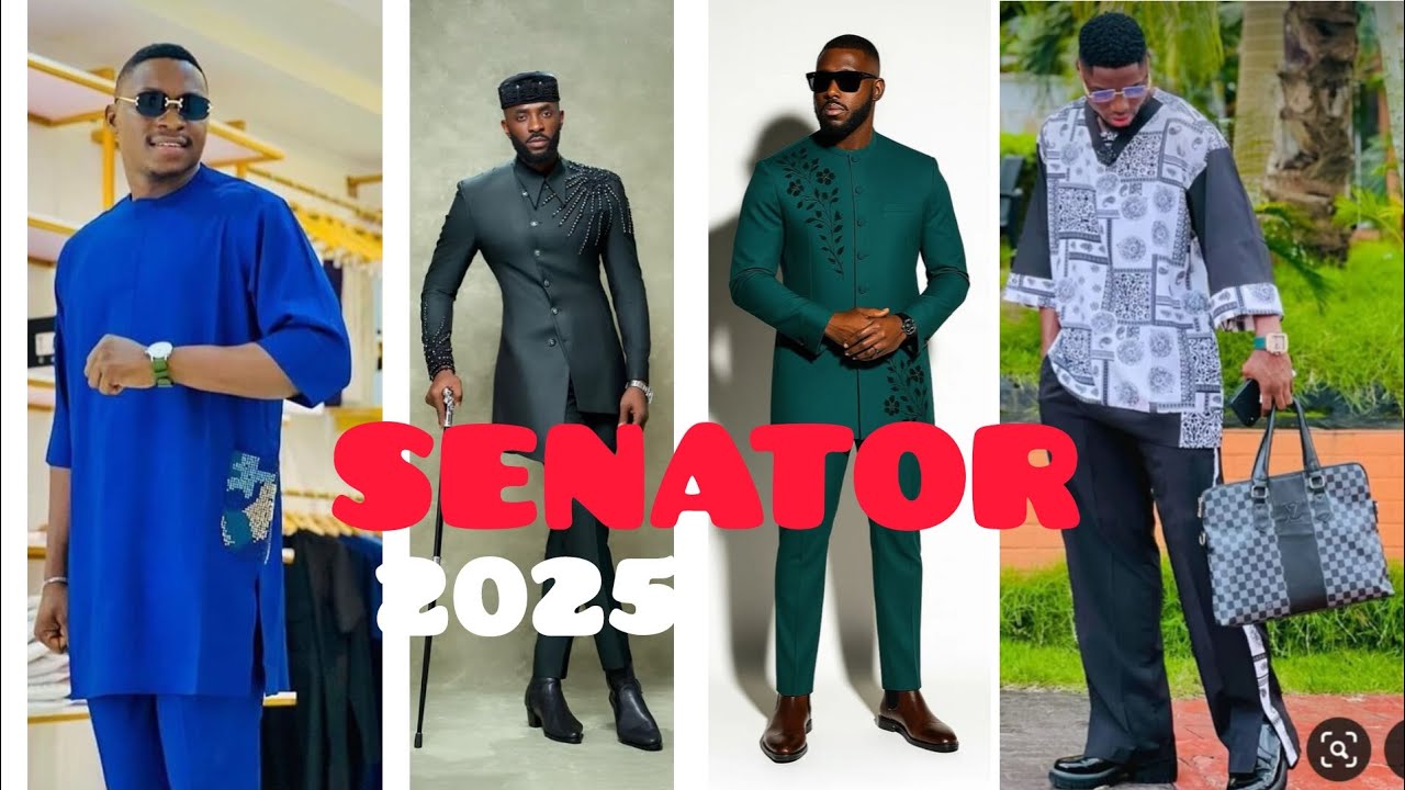 Trendy Senator Styles for Men 2025 | Latest African Men’s Fashion & Elegant Outfits
