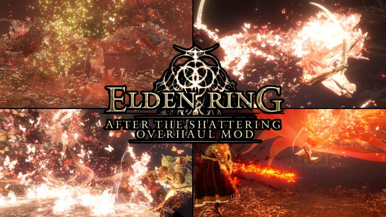 NEW ULTIMATE ATTACKS and More COMBOS for Malenia! | After the shattering overhaul | Elden Ring Mods