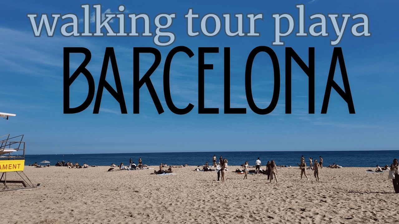 Walking playa Barcelona, October 2025