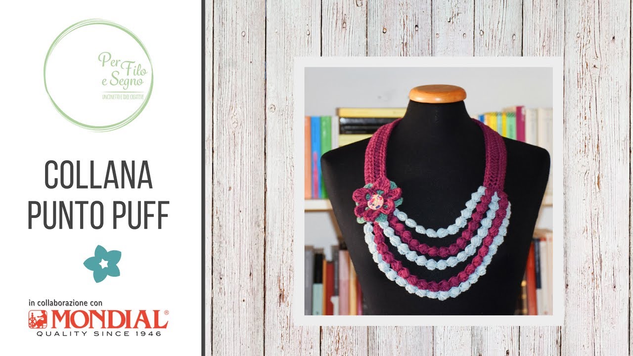 Tutorial - Collana punto puff