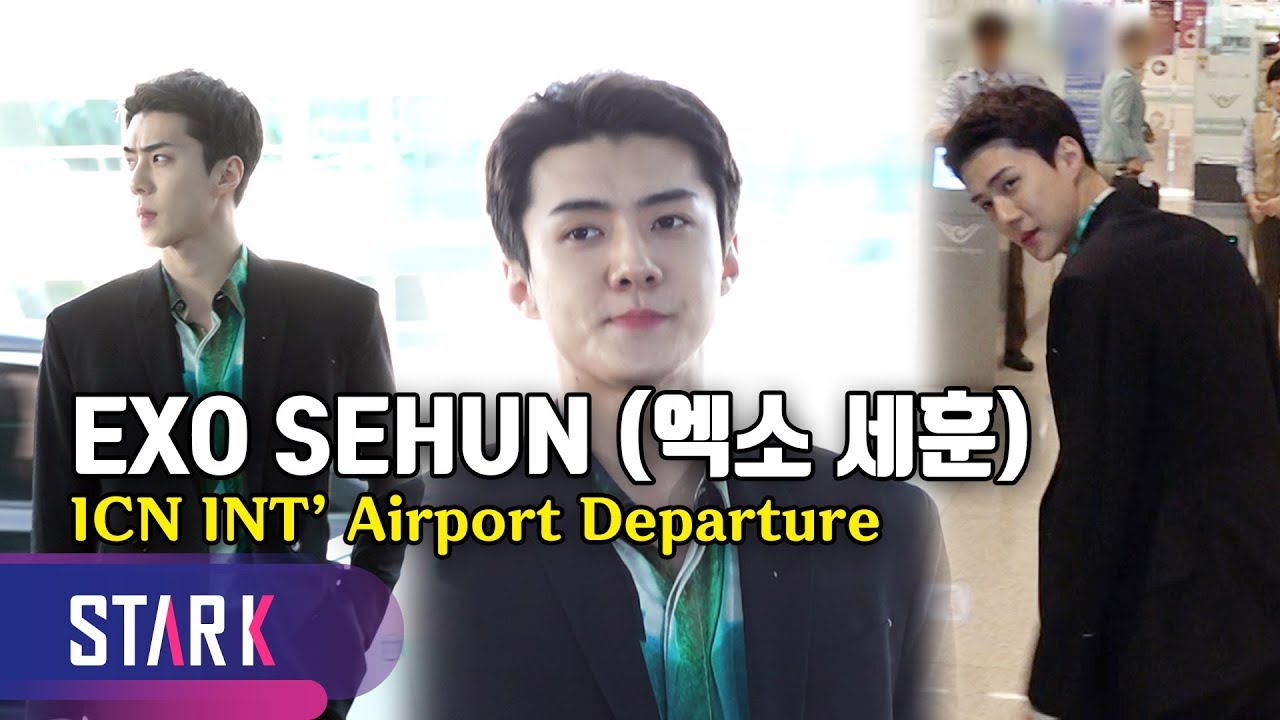 EXO SEHUN, 20200115_ICN INT' Airport Departure (엑소 세훈, '엑소엘~ 오빠 파리 다녀올게~')
