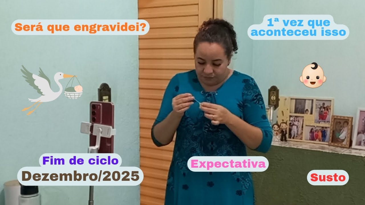 Aconteceu isso pela primeira vez e precisei fazer testes de gravidez 😱