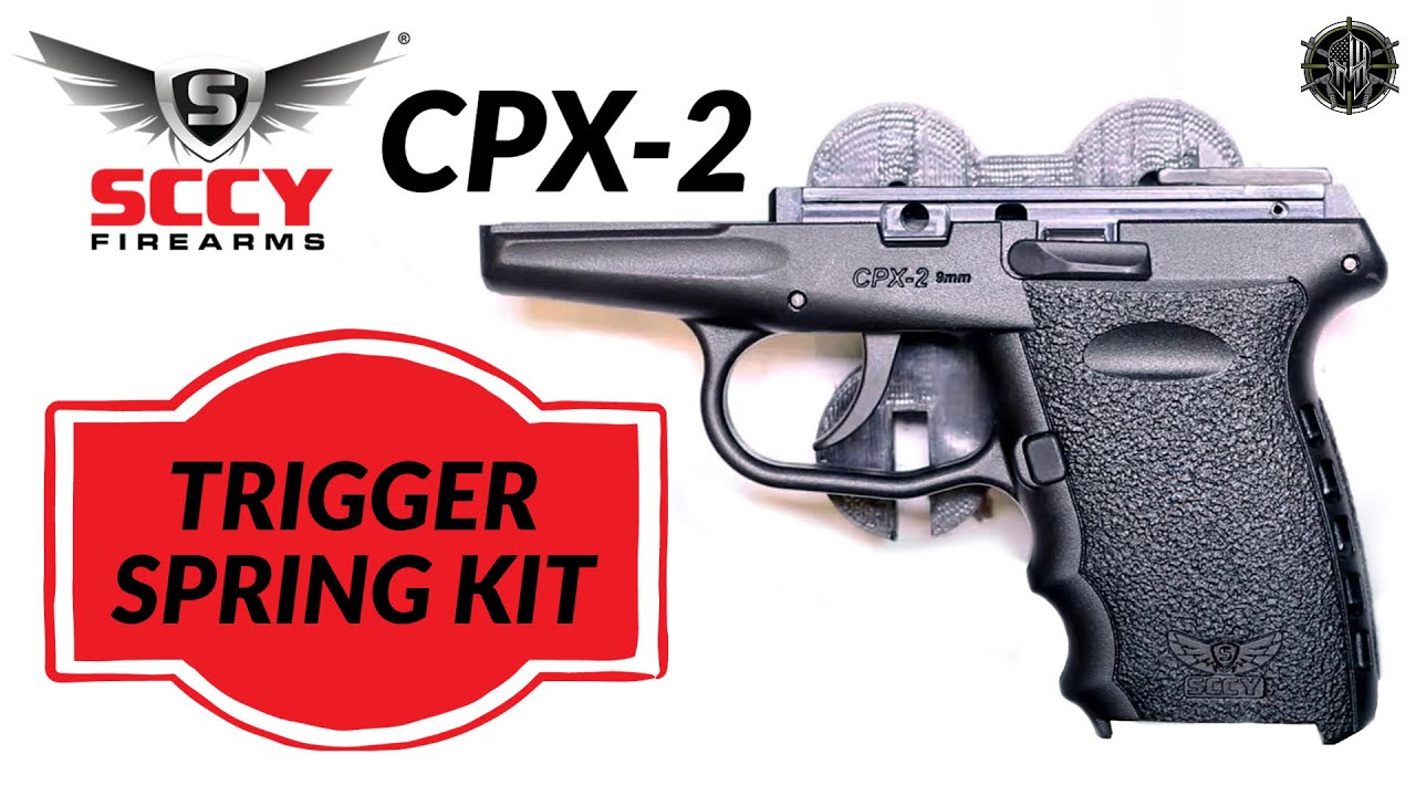SCCY CPX-2 Trigger Spring Kit – SCCY CPX-2 Accessories | M*CARBO