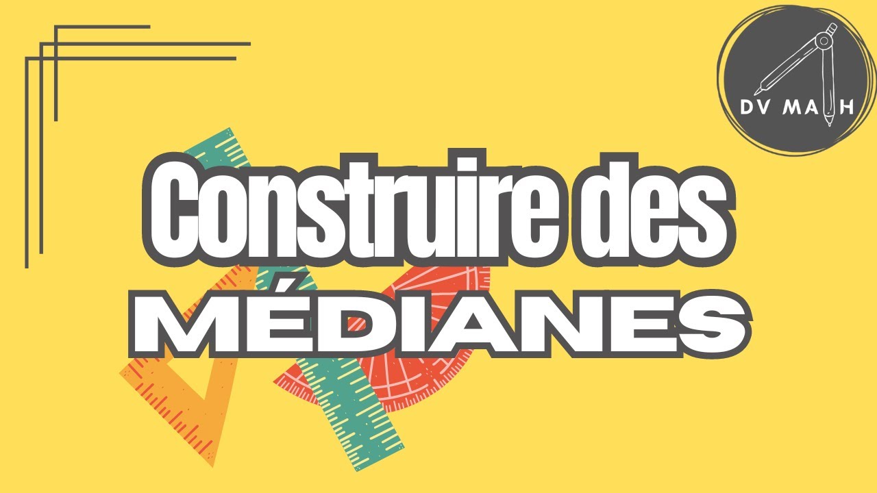 Les médianes dans un triangle