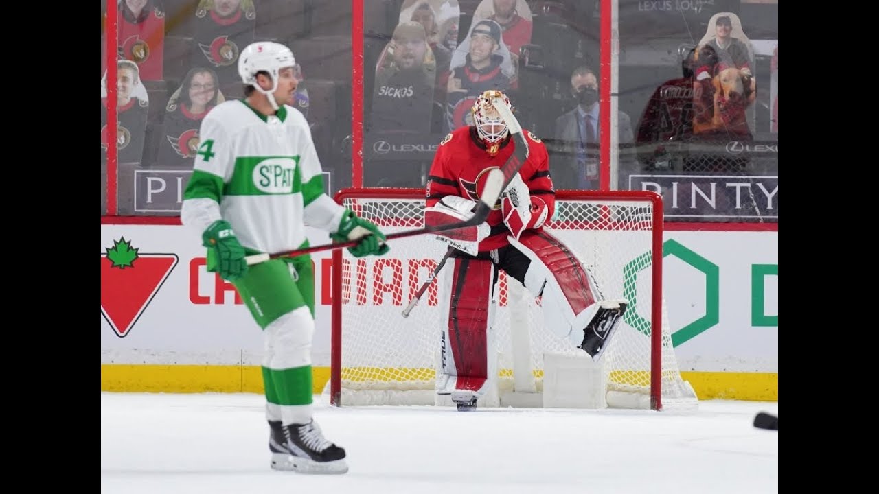 Joey Daccord - Ottawa Senators #34 (2021)
