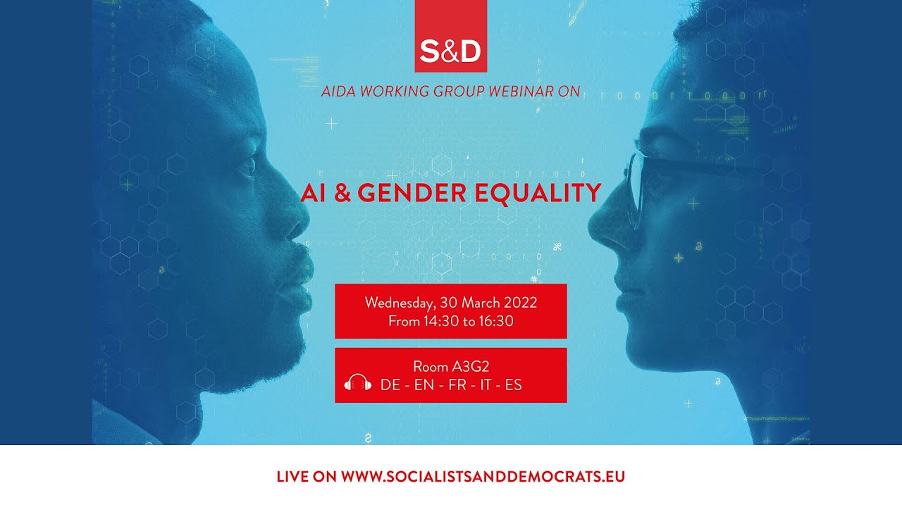 S&D AIDA webinar: AI and Gender Equality | ORI