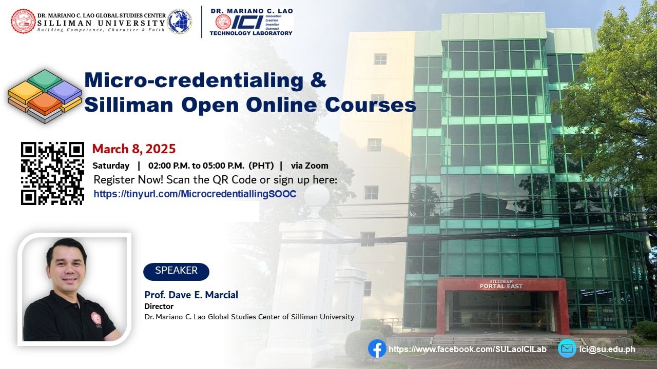 Micro-credentialing and Silliman Open Online Courses