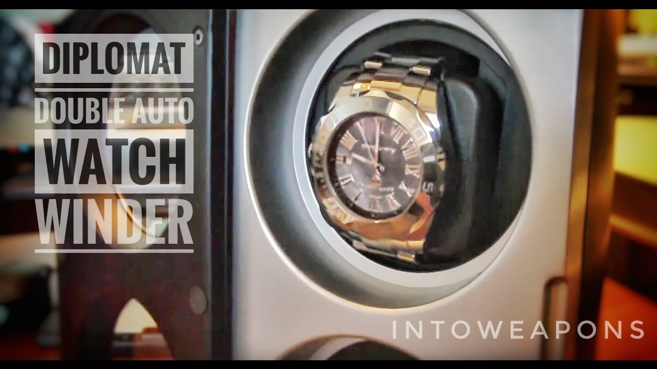 Diplomat Watch Winder Review:  Automatic Double Winder