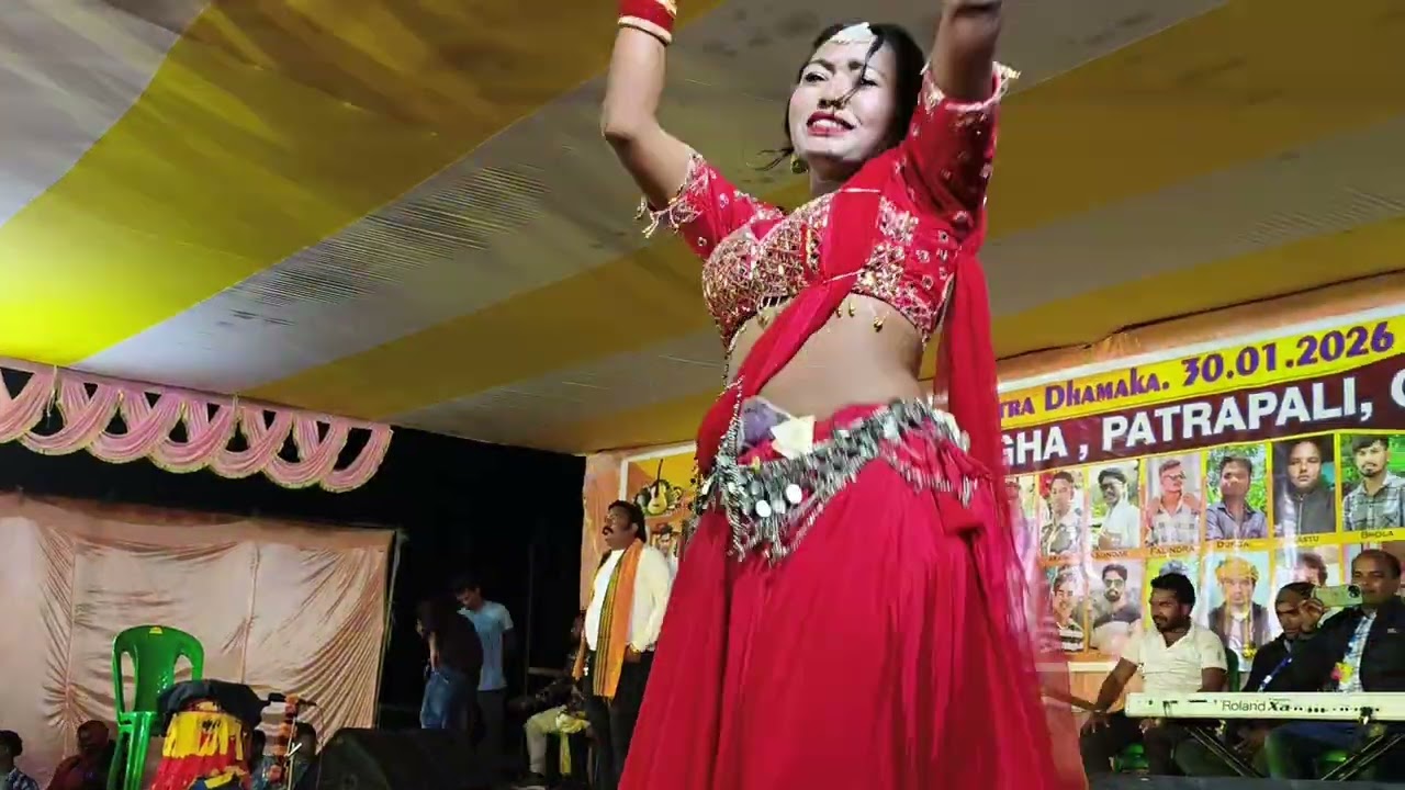 Dancer Mis sarika Nayak Patrapali stag program 30/01/2026 HD video 