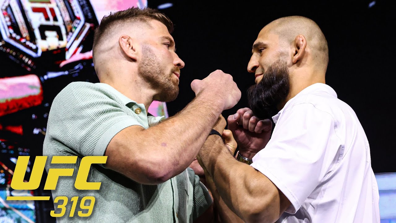 Faceoffs from the UFC 319 Press Conference | ESPN MMA