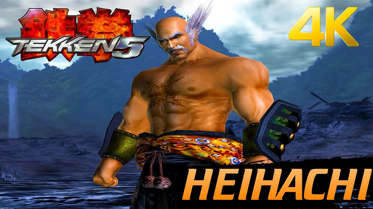 Сюжетный режим Tekken 5 — Хэйхати Мисима 4K (PCSX2 1.6.0)