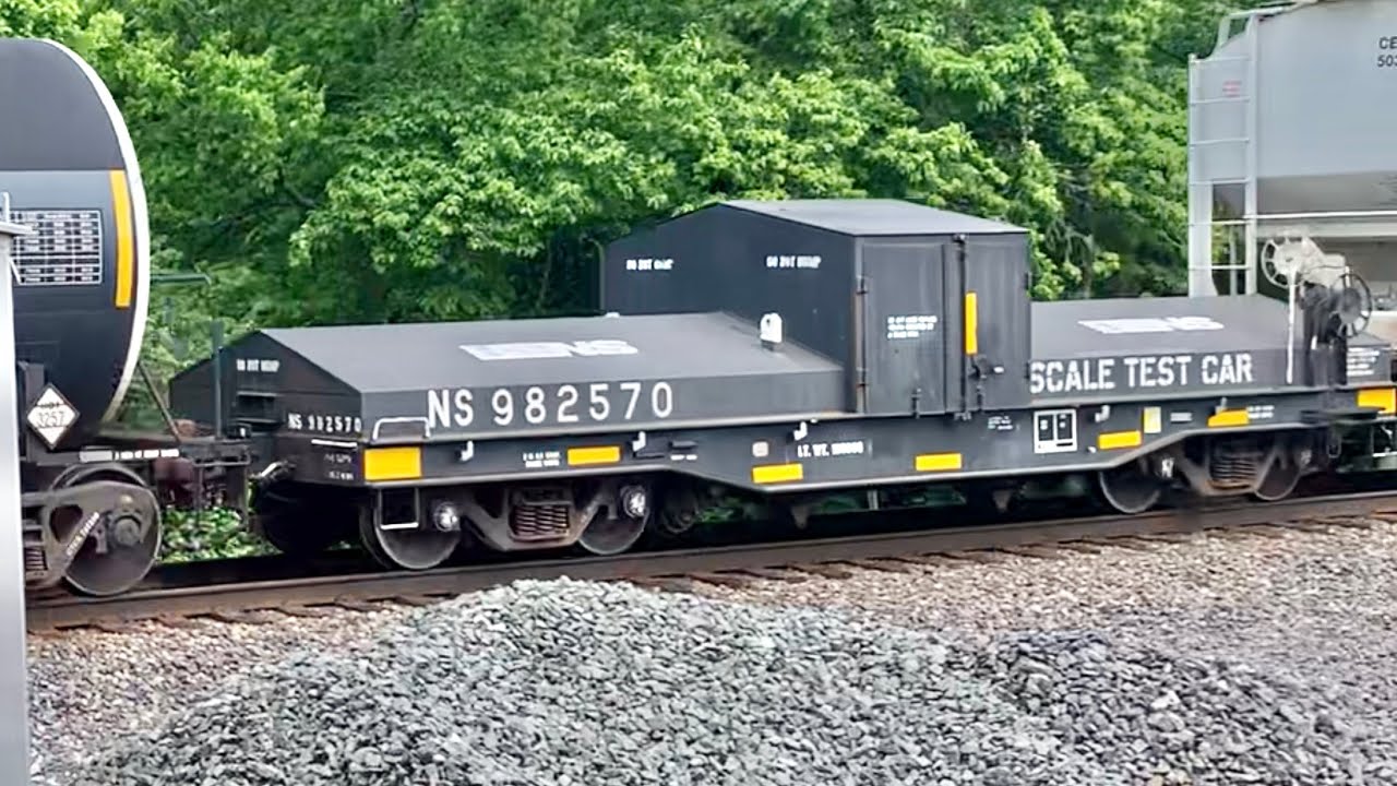 This Happened After CSX Train Passed W/Double DPUs!  Weird Freight Car Explained, DPUs Galore!