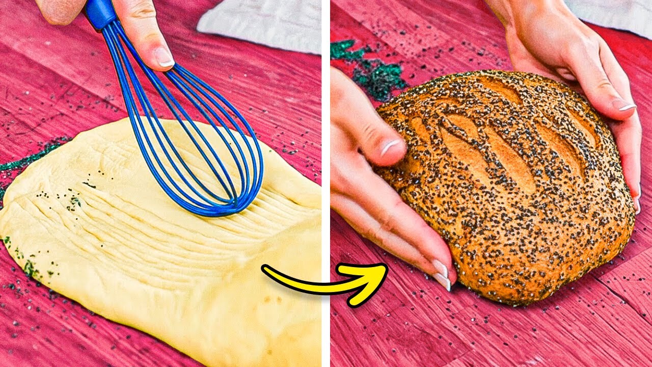 Creative Bread Making 😍 Unique Tools & Techniques for Perfect Dough