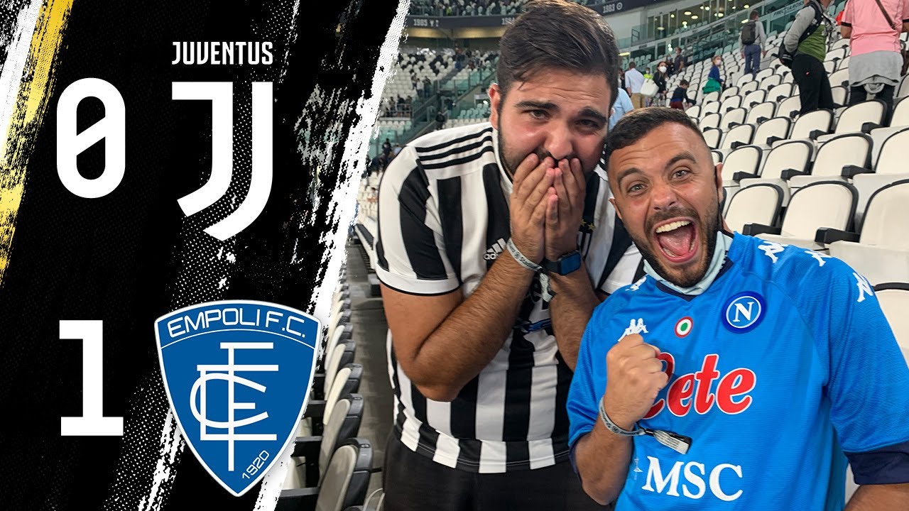 INDEGNI! JUVENTUS 0-1 EMPOLI  CON I GUFI DEI FIUS GAMER ALL'ALLIANZ STADIUM