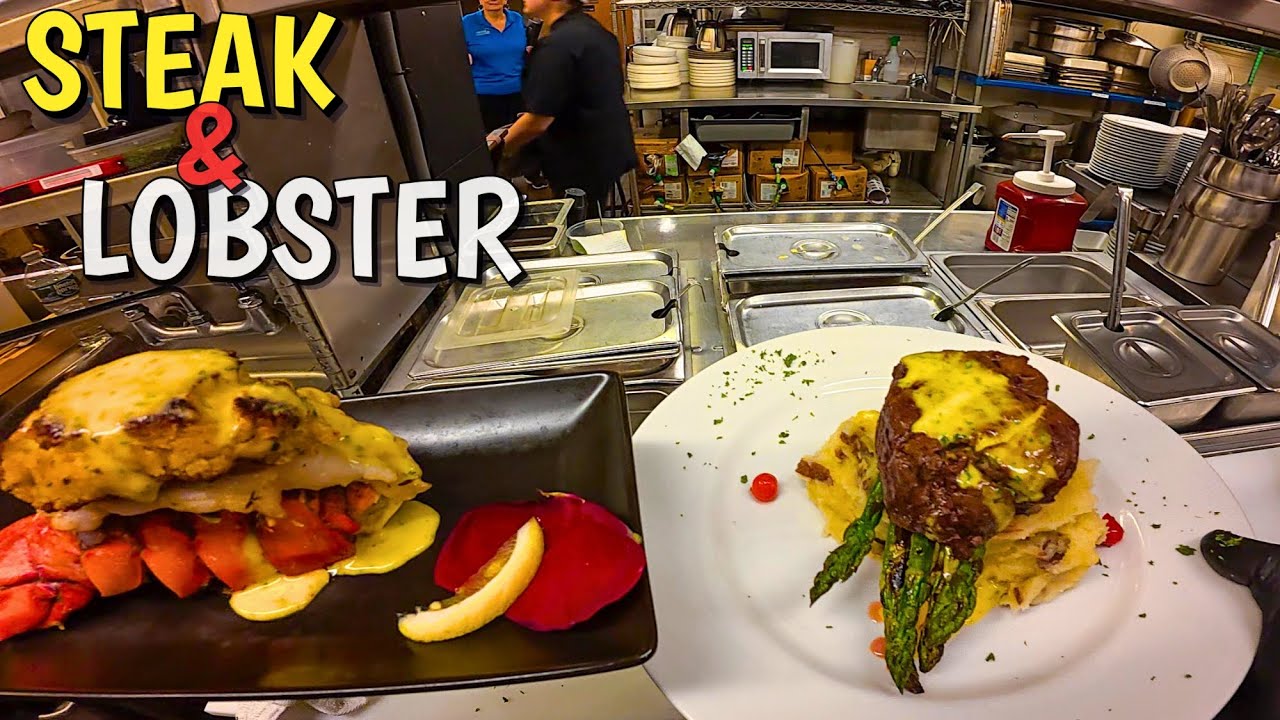 Crab Stuffed LOBSTER TAIL & FILET | No Script POV Cooking Tales