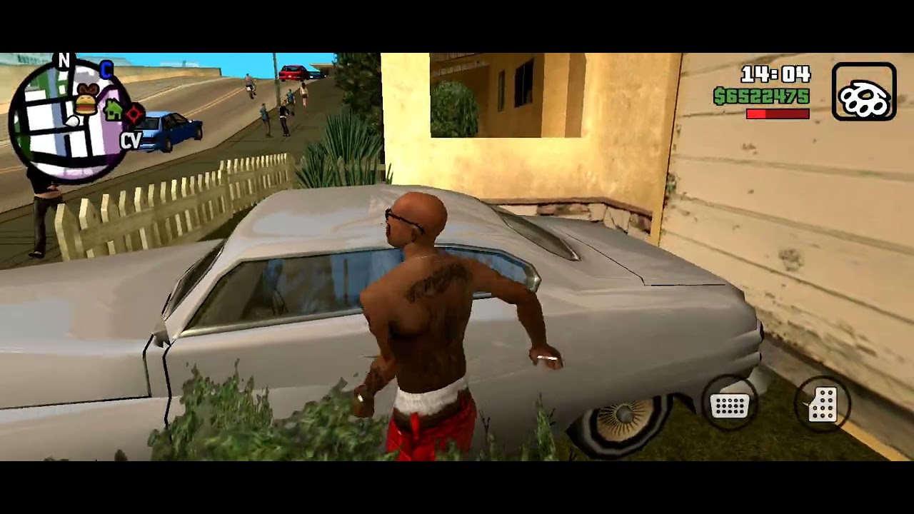 GTA San Andreas Gameplay- CJ at it again Gang wars pt.2