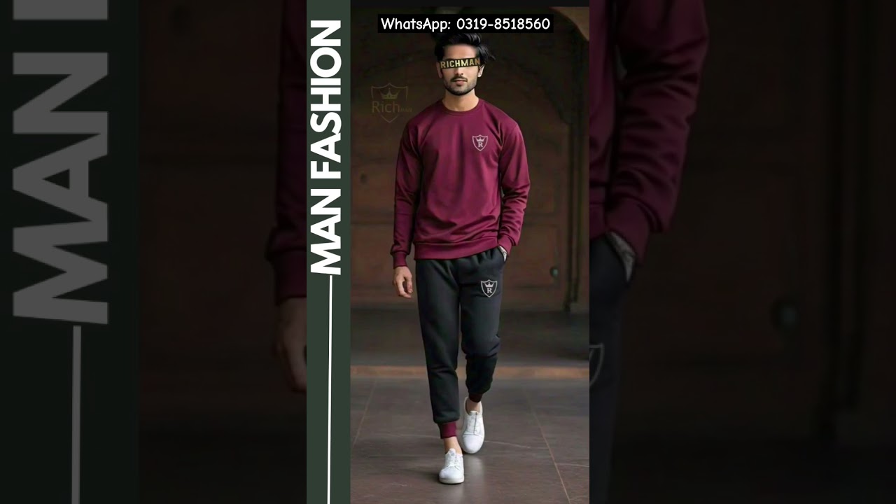 2 Pcs Unisex Fleece Plain Track Suit | Marwan Online Shop 