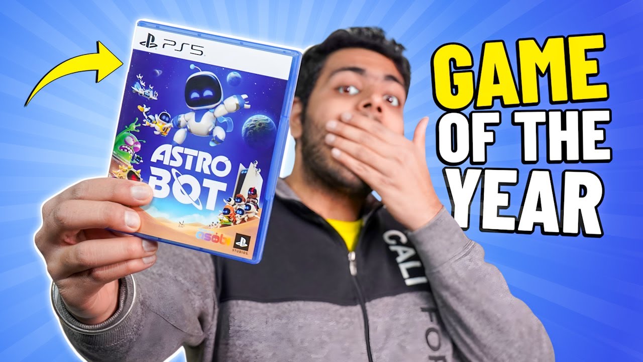 I Bought Astro Bot PS5 Disc | Astro Bot Disc Unboxing And Installation | Game Of The Year