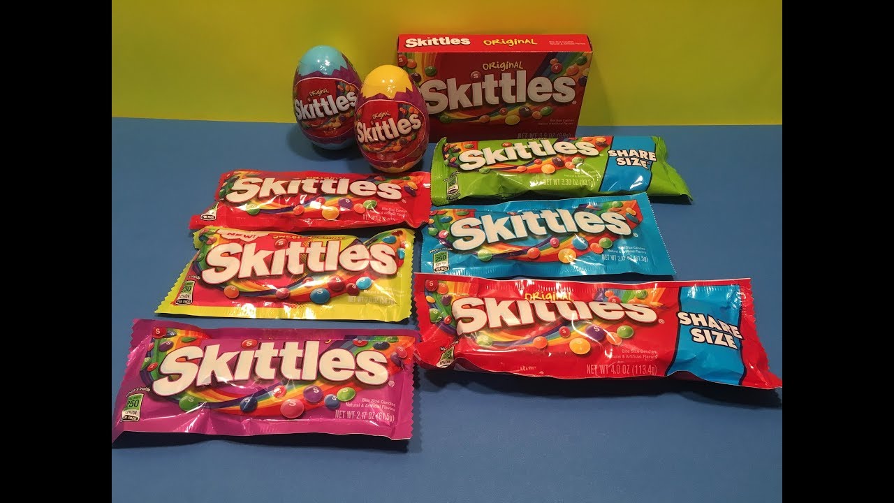 Skittles Candy Packs - Crazy Sours & Fruits