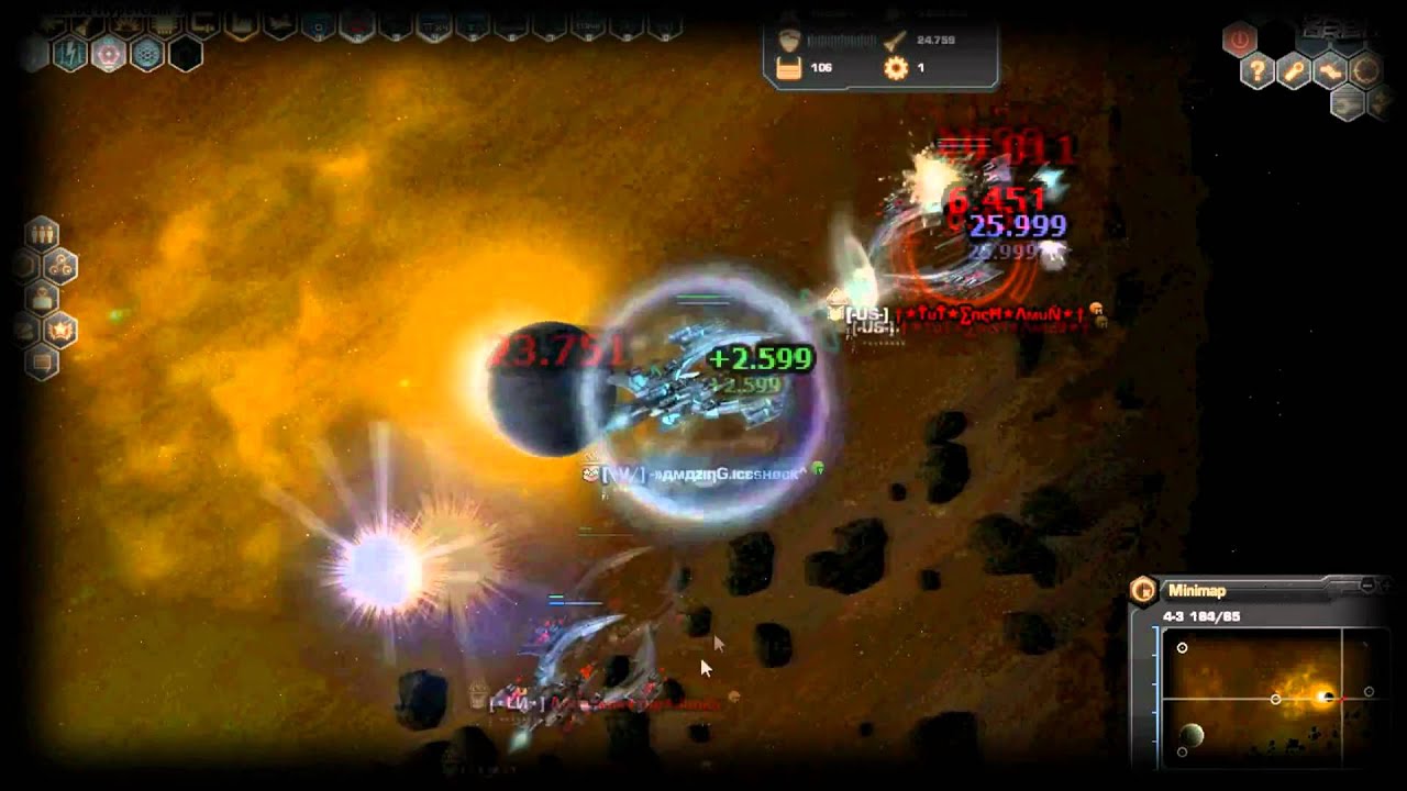 DarkOrbit De4 BM Destruction by iceshock
