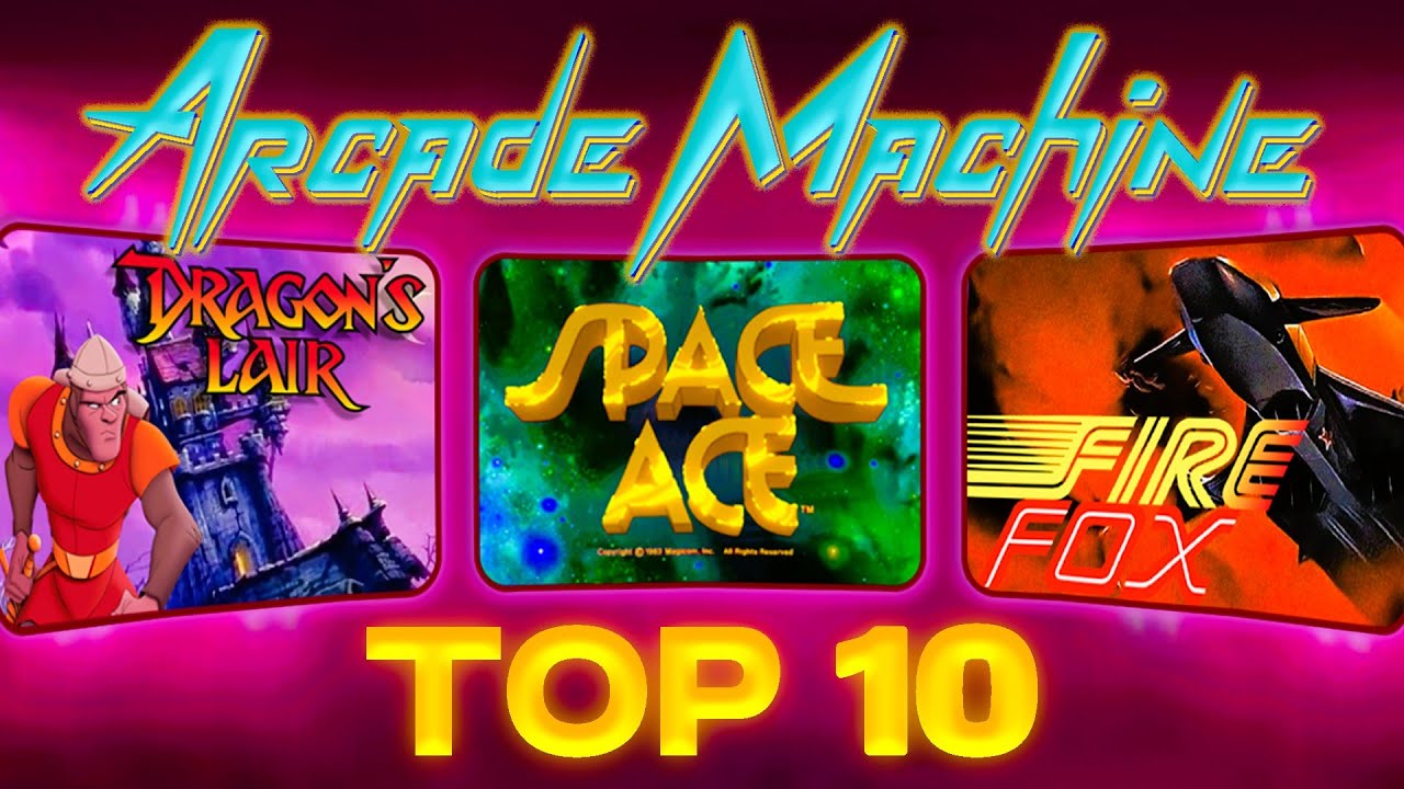 Top 10 Best LaserDisc Games for Coin-Op Arcade Machines