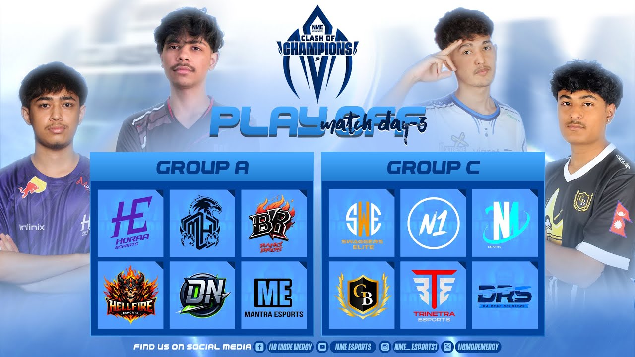 [🔴LIVE ] NME || COC • SSN-1 || PLAY-OFFS • D2 || A x C ft @DRSGAMING @HoraaEsportsOfficial