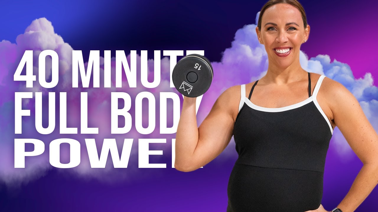 Full Body At-Home Power Workout! 