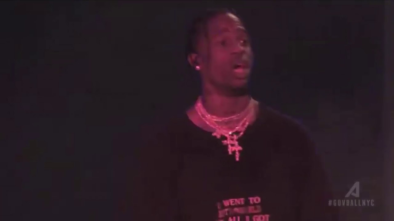 Travis Scott Performing Through The Late Night featuring @kidcudi &bull; Instagram @_astrorodeothealbum_