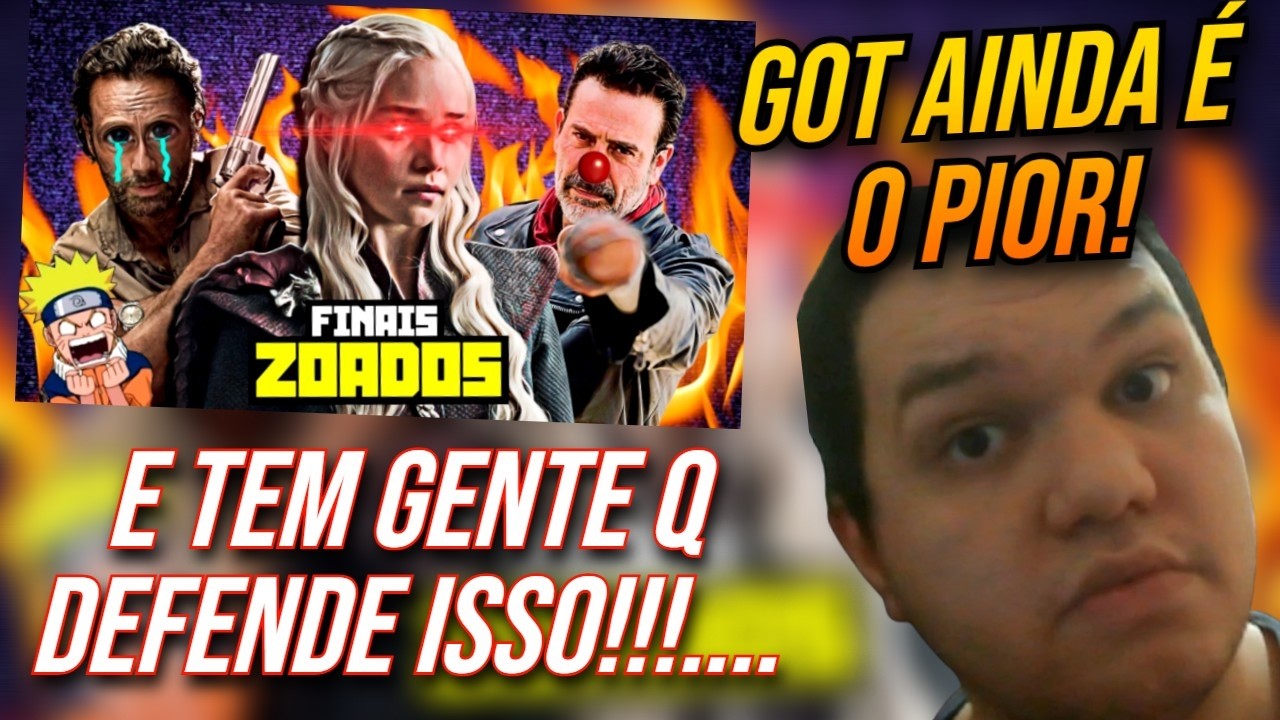 (QUAL É A PIOR DE TODAS?) React - Os Finais Mais Buxa Das Séries De TV