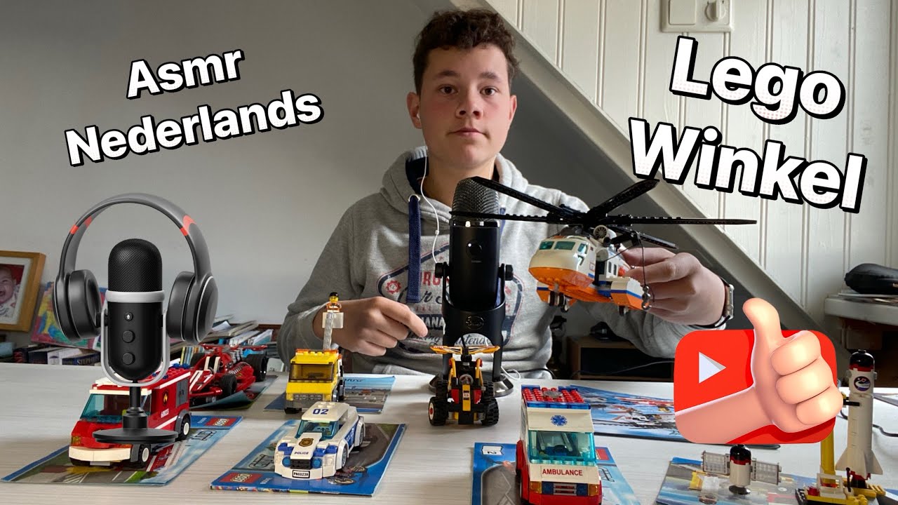 Lego winkel Asmr *ASMR NEDERLANDS*