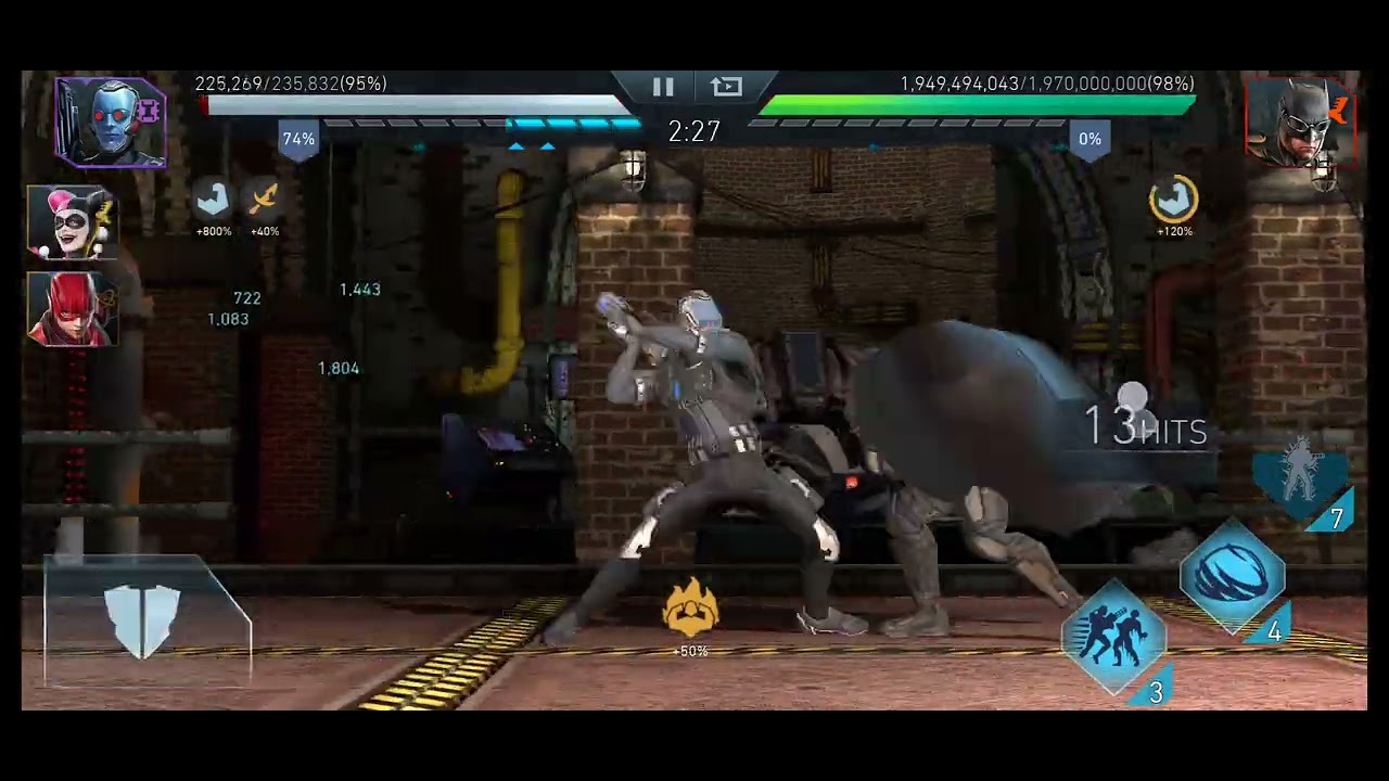 TIM H7 boss batman meet legendary Mr freeze w Fahren-knife 