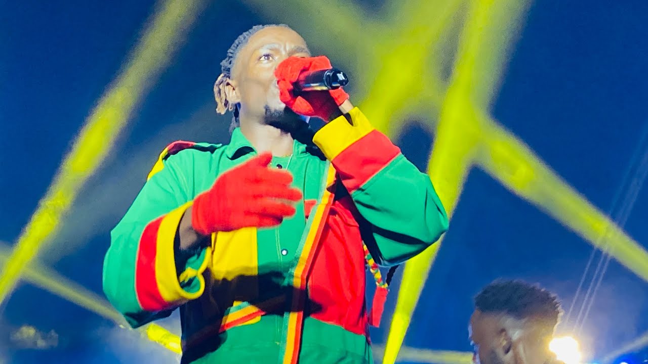 King Saha performing “Nakyakala” live in concert