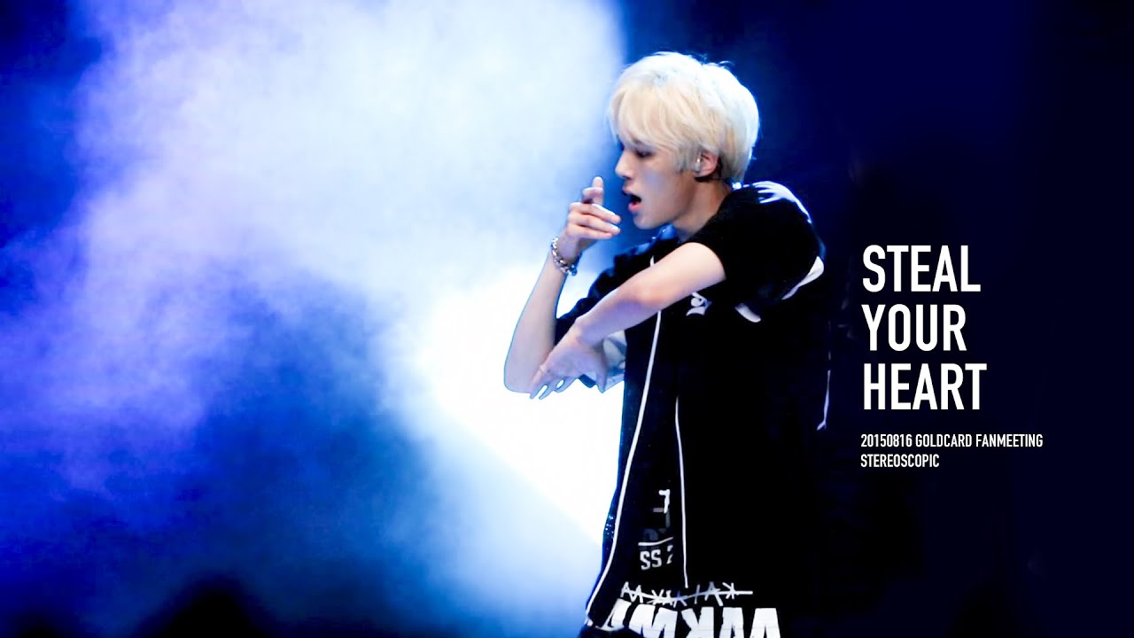 150816 골드카드 팬미팅 몬스타엑스 MONSTA X 훔쳐 민혁