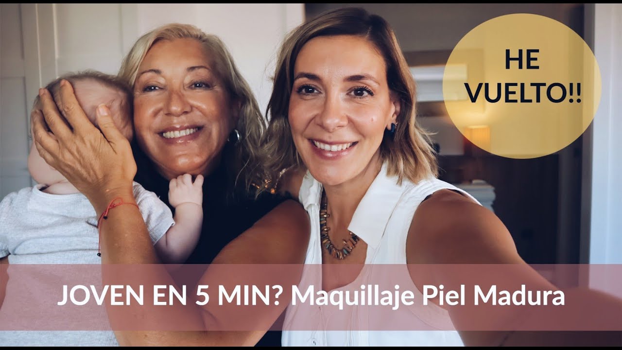 MÁS JOVEN EN 5 MIN? Maquillaje para piel madura